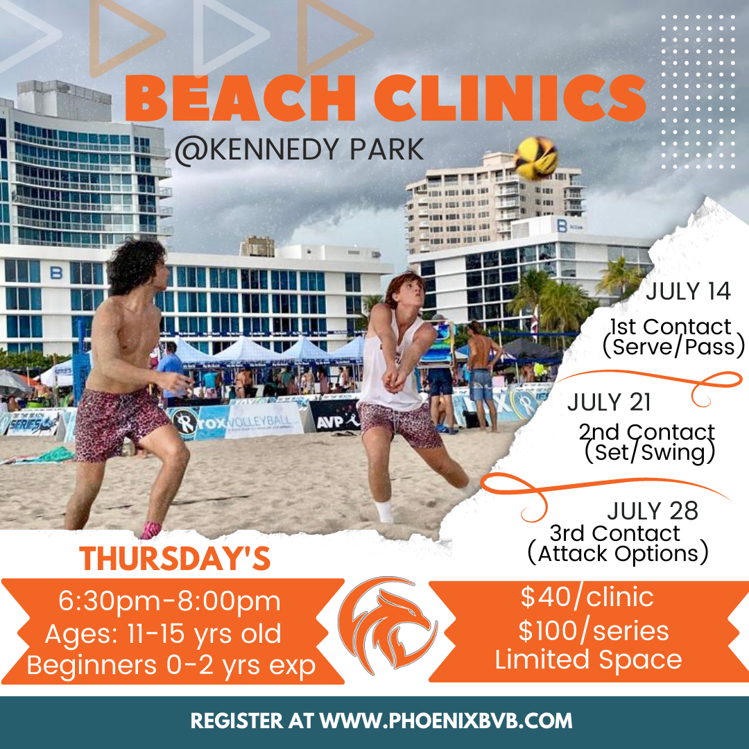 July Beach Clinics_Beginners